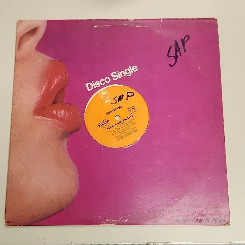 Heatwave 1976 Vinyl Record Album